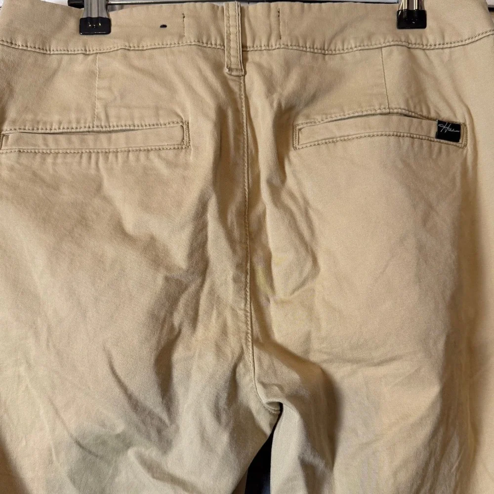 Hollister Mens Chino Pants 29x30 Tan Epic Flex Slim Fit Khaki Trousers Preppy